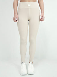 Chamakam Highwaist Leggings Beige - Soulsideshop