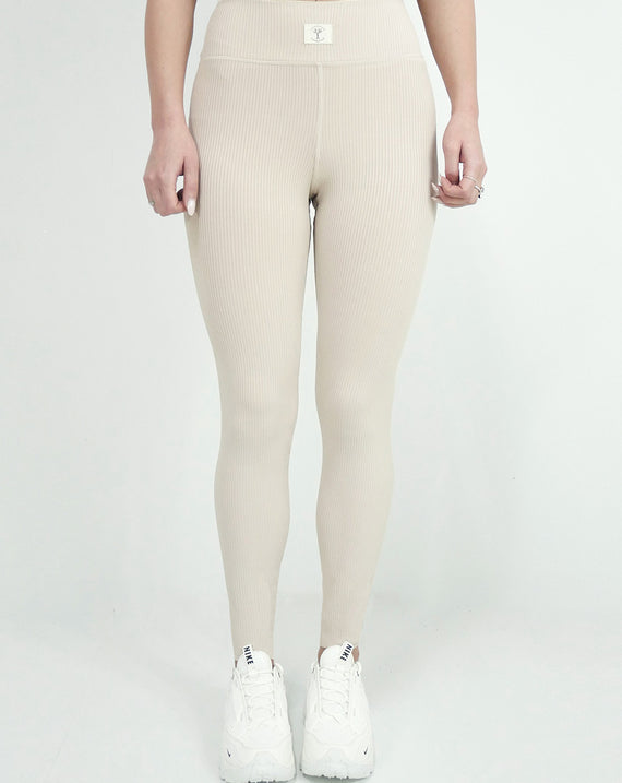 Chamakam Highwaist Leggings Beige