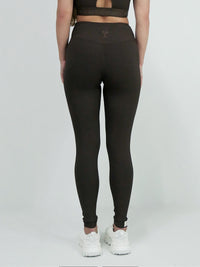 Chamakam Organic Highwaist Leggings Brown - Soulsideshop