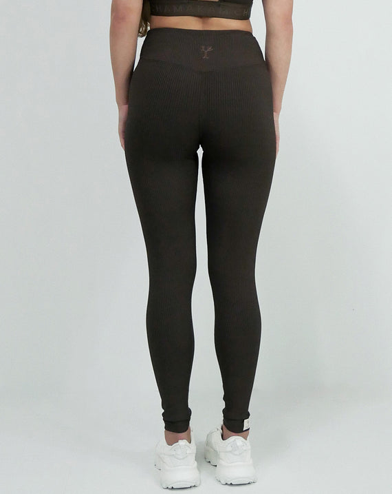 Chamakam Organic Highwaist Leggings Brown