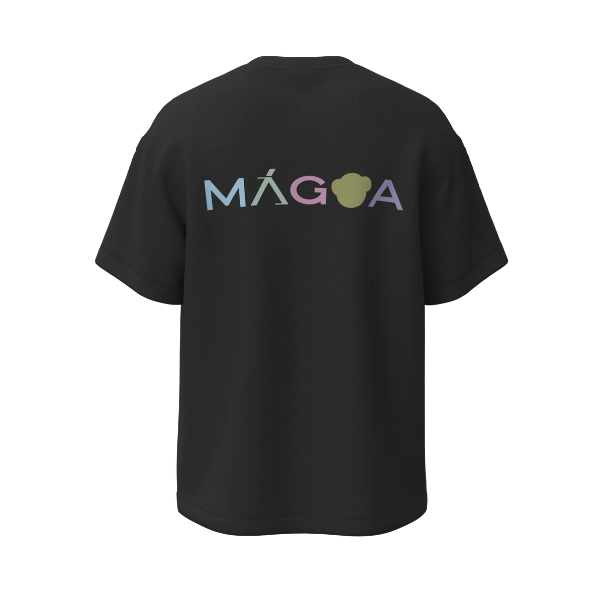 Mágoa Rainbow T-Shirt Black - Soulsideshop