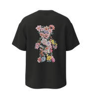 Mágoa Washed Flower T-Shirt Black - Soulsideshop