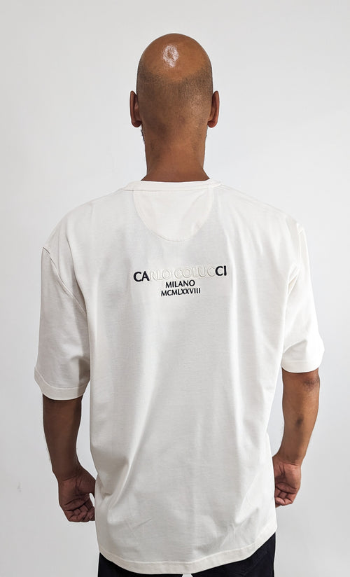 Carlo Colucci T-Shirt Milano Creme
