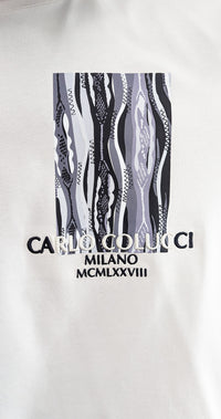 Carlo Colucci T-Shirt Milano Creme