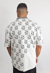 Carlo Colucci Milano All Over Print T-Shirt White