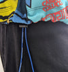 Carlo Colucci Galley Art Story Oversized Half Zip Jacket Navy