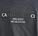 Carlo Colucci T-Shirt Milano Light Black