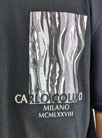 Carlo Colucci T-Shirt Milano Light Black