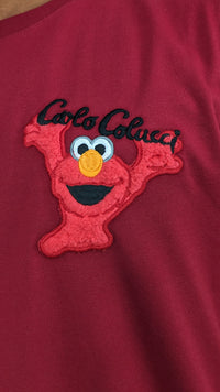 Carlo Colucci Sesame Street Elmo T-Shirt Red