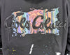 Carlo Colucci Galley Art Story Oversized Hoodie Black