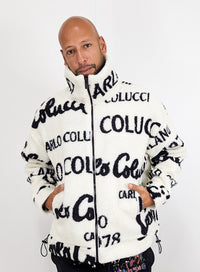 Carlo Colucci Teddy Jacke White