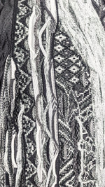 Carlo Colucci Knit Story Sweatshirt Black/White