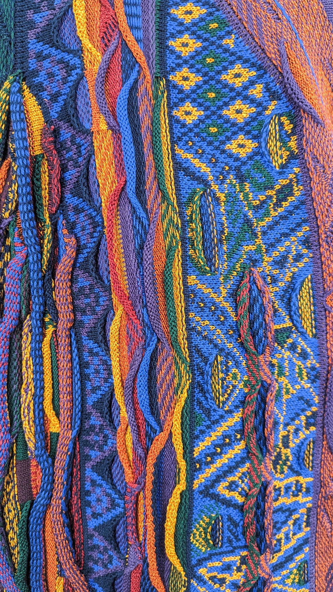 Carlo Colucci Knit Story Sweatshirt Multicolor