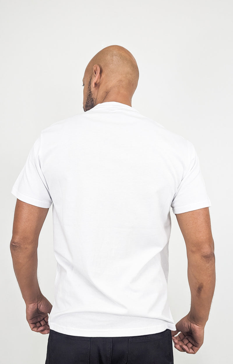 Lifted Playground Print T-Shirt White
