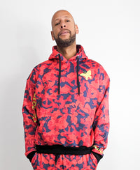 SoulSide Special Edition Crypto Champion Hoodie Red - Soulsideshop