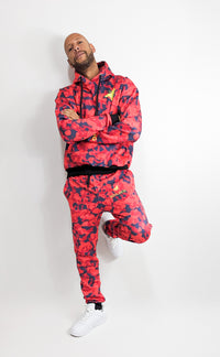 SoulSide Special Edition Crypto Champion Sweatpants Red - Soulsideshop