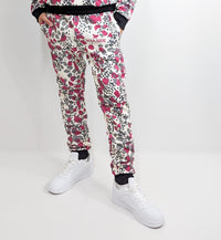 SoulSide Special Edition Dots Sweatpants Beige/Grey/Pink
