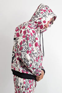 SoulSide Special Edition Dots Hoodie Beige/Grey/Pink