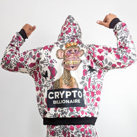 SoulSide Special Edition Dots Hoodie Beige/Grey/Pink