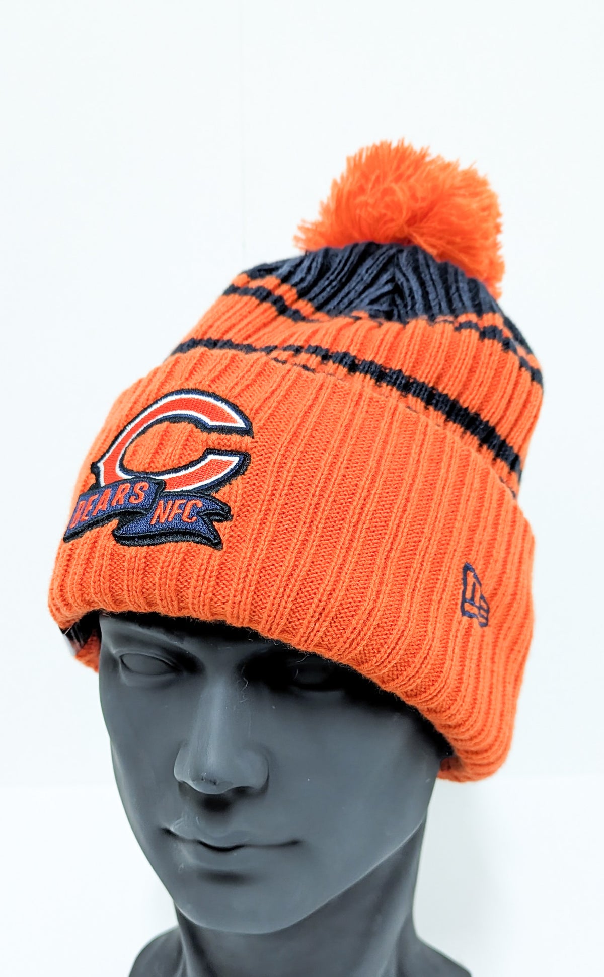 New Era NFL Chicago Bears Knit Beanie Orange