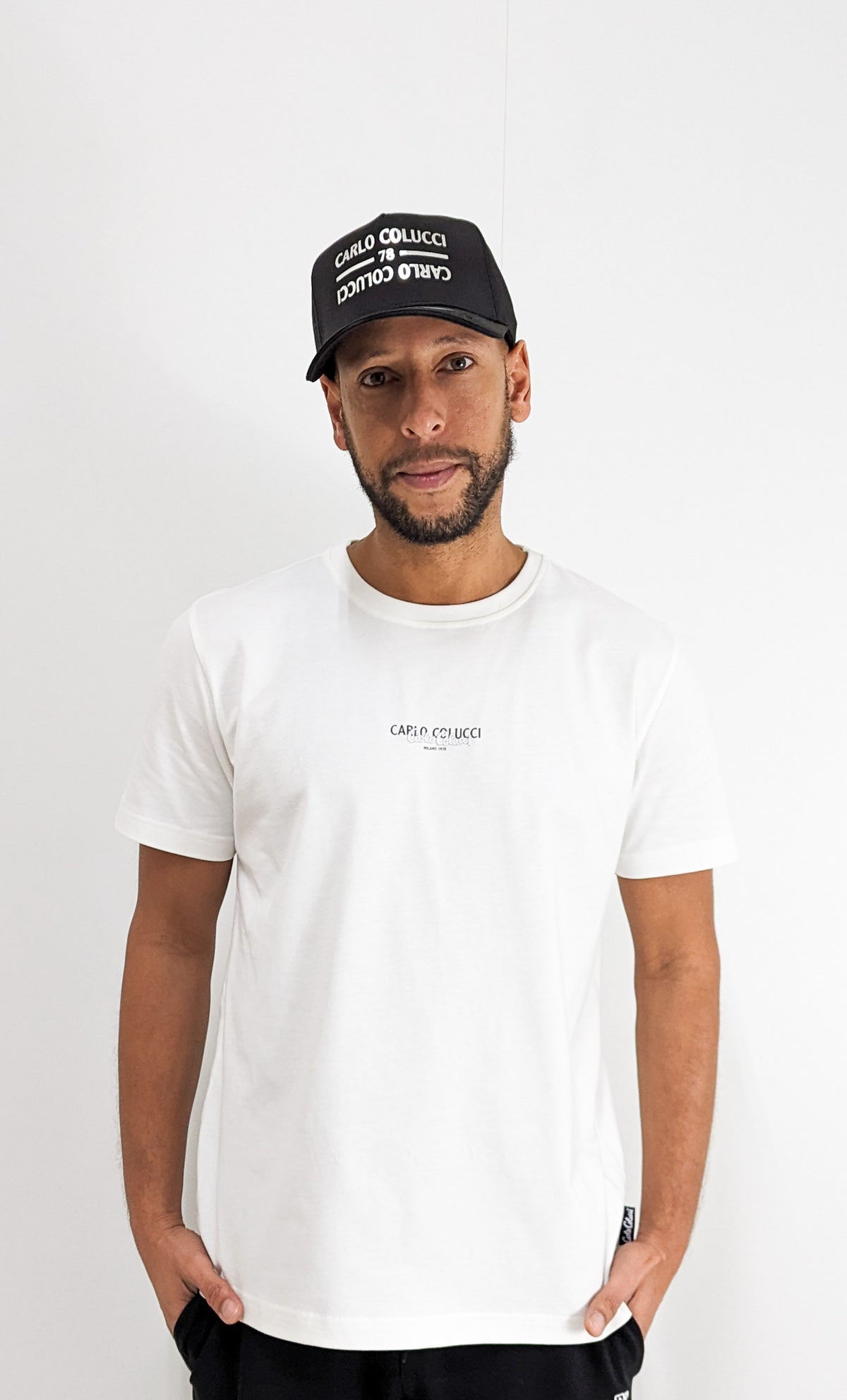 Carlo Colucci Basic T-Shirt White