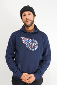 New Era Team Logo Hoodie Tennessee Titans Navy