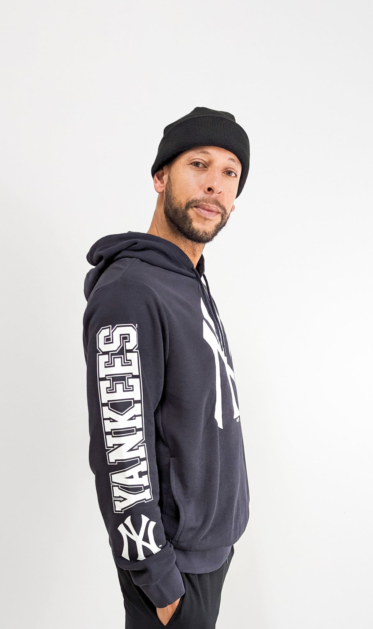 NEW ERA Dual Stack Logo PO Hoody New York Yankees Dark Navy