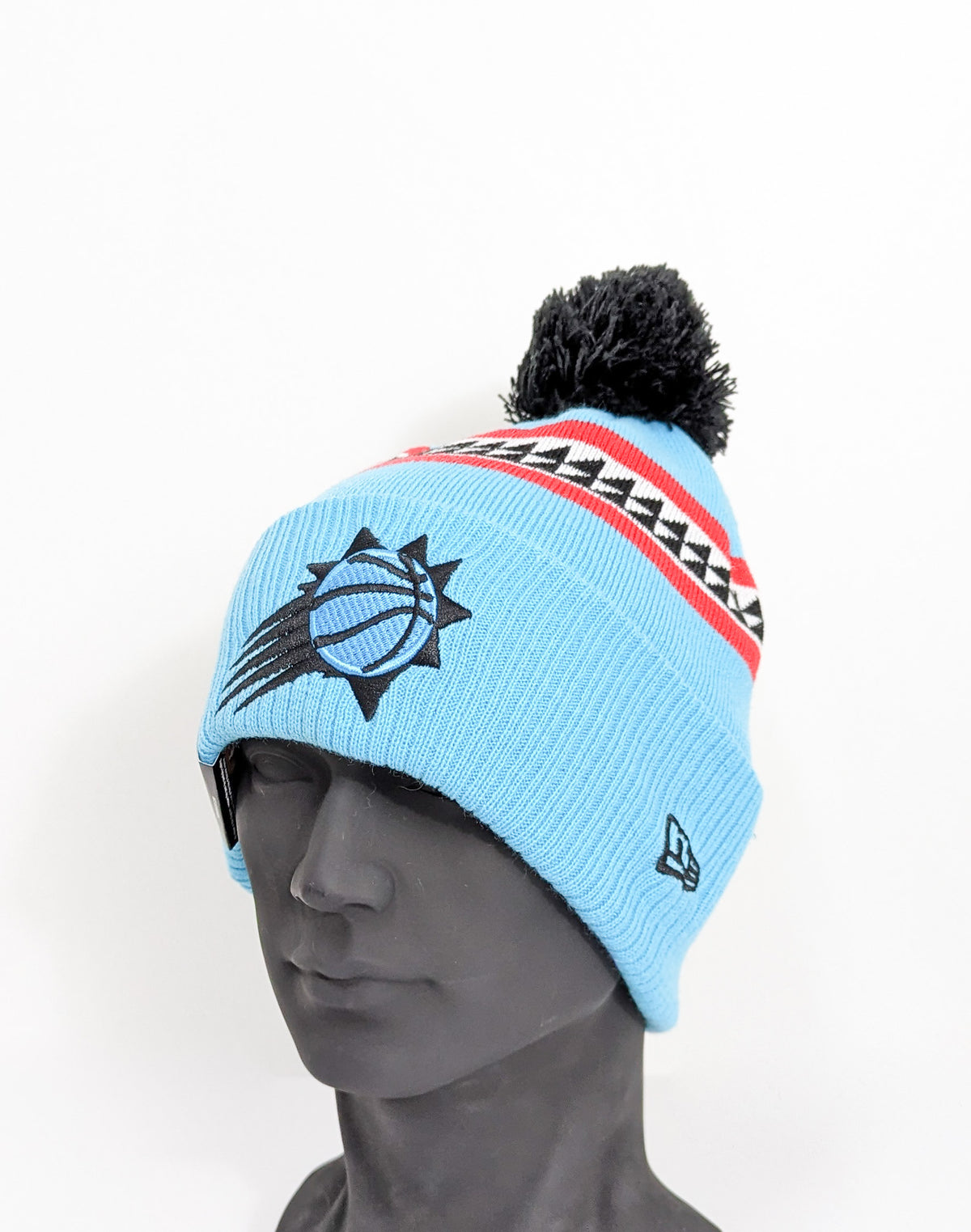 New Era NBA Team Beanie Bom Blue Black