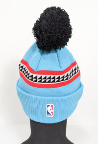 New Era NBA Team Beanie Bom Blue Black