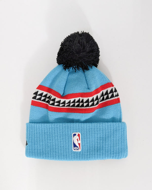 New Era NBA Team Beanie Bom Blue Black