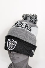 New Era BLF Raiders  Knit Beanie Grey