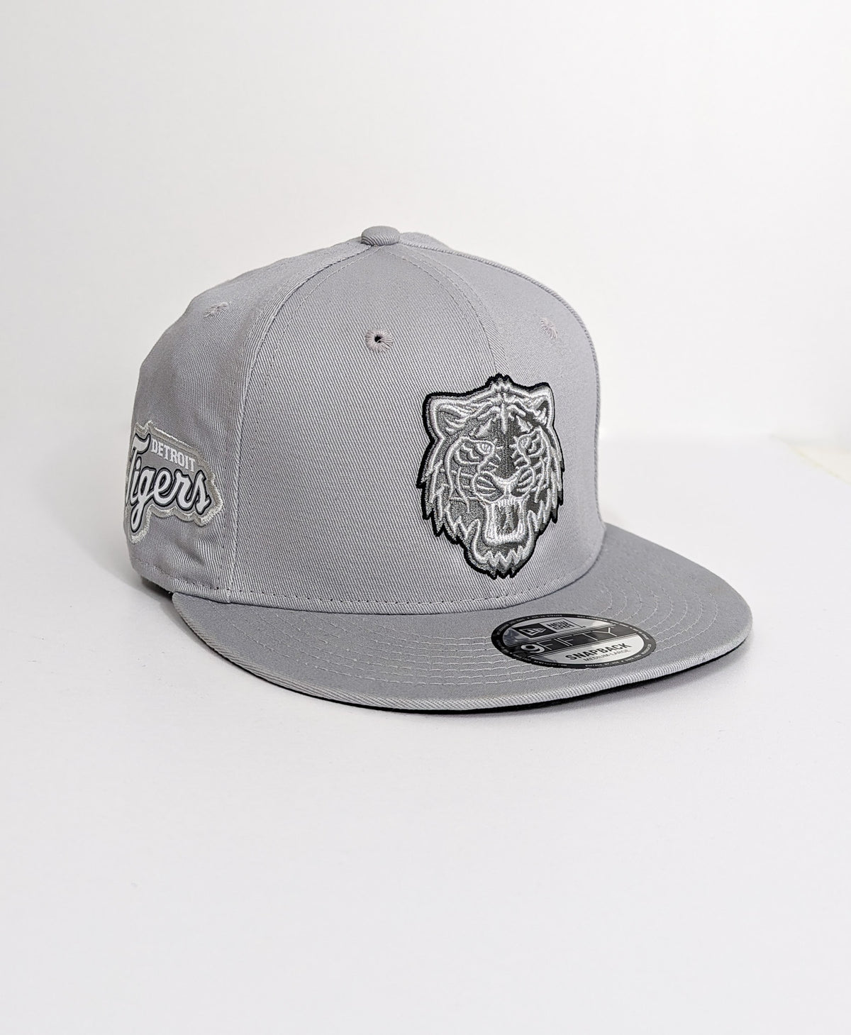 New Era Cotton Twill Tigers 9FIFTY Detroit Tigers Grey Cap