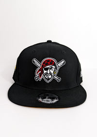 New Era Pirates 9FIFTY Stretch Snap Cap Black