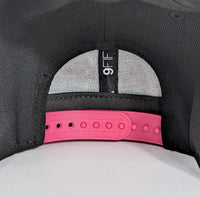 New Era Miami 9FIFTY Stretch Snap Cap Black