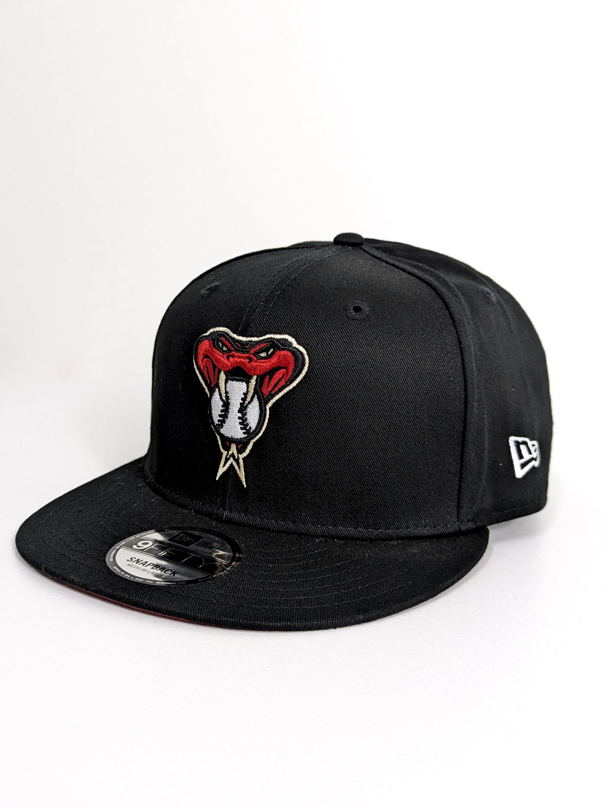 New Era Diamond Backs 9FIFTY Stretch Snap Cap Black