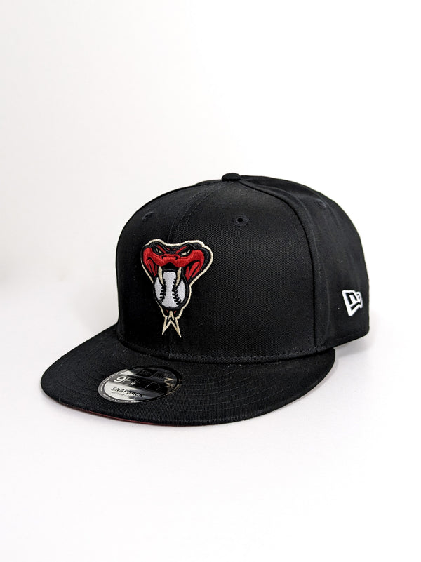 New Era Diamond Backs 9FIFTY Stretch Snap Cap Black