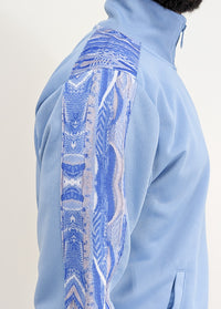 Carlo Colucci I`m Uniques Oversized Zip Jacket Blue