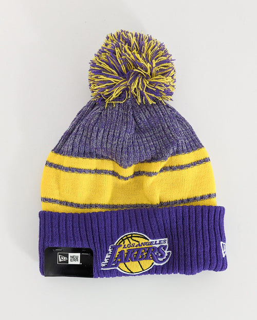 New Era NFL Los Angeles Lakers Knit Beanie Purple