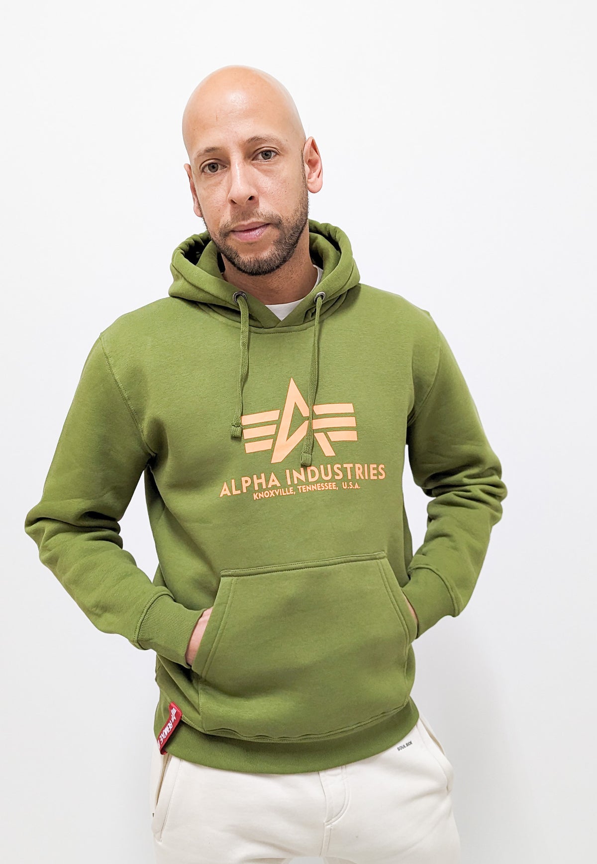 Alpha Industries Basic Hoodie Moss Green