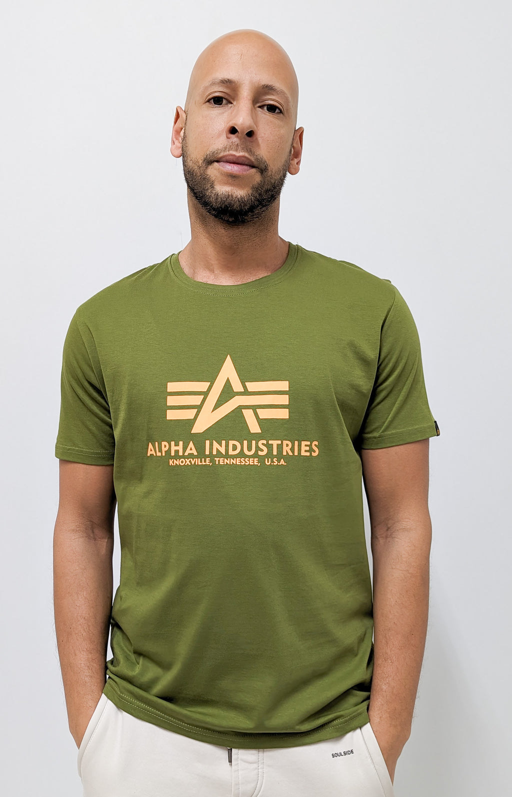 Alpha Industries Basic T-Shirt Moss Green