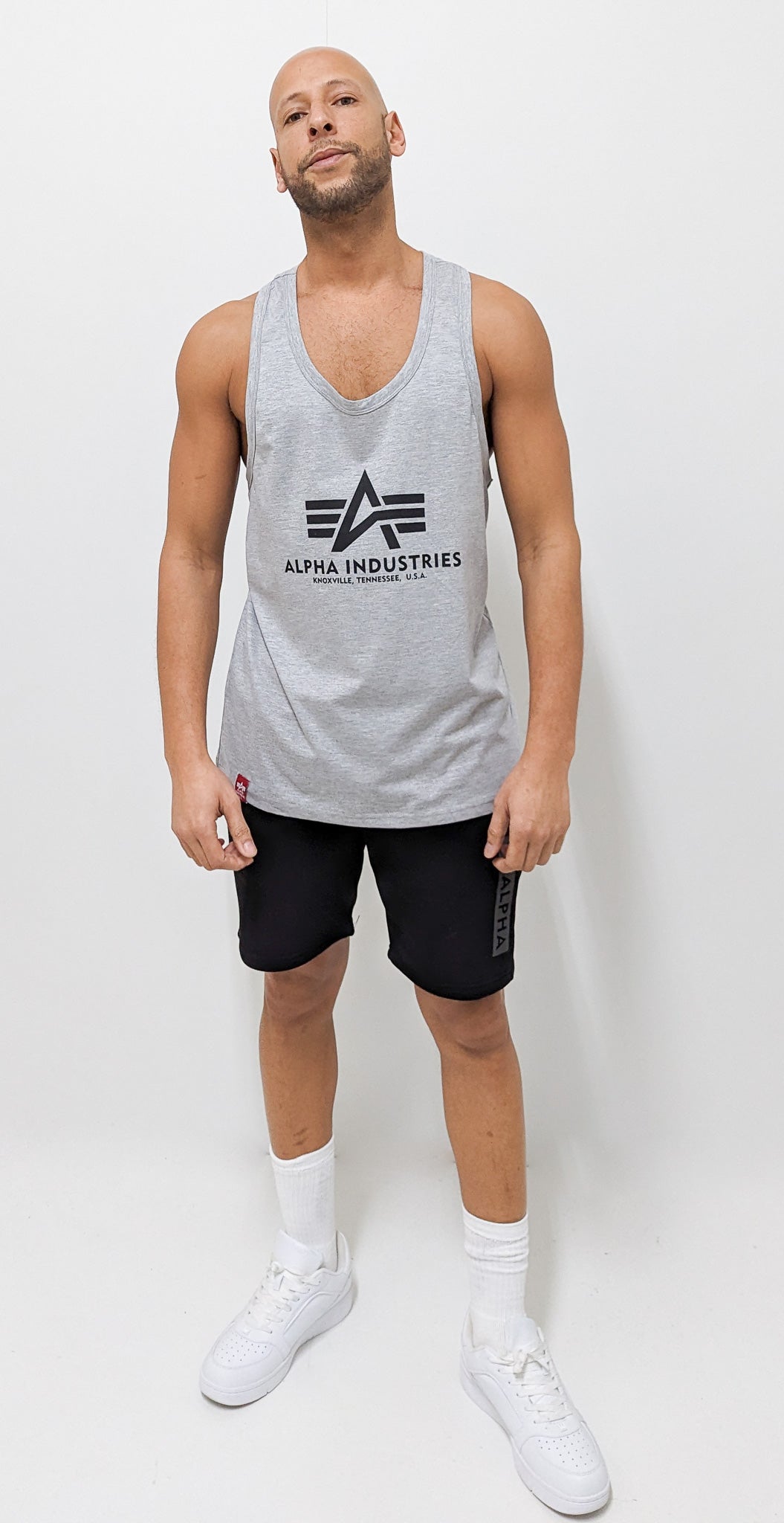 Alpha Industries Basic Tank Top Grey Heather