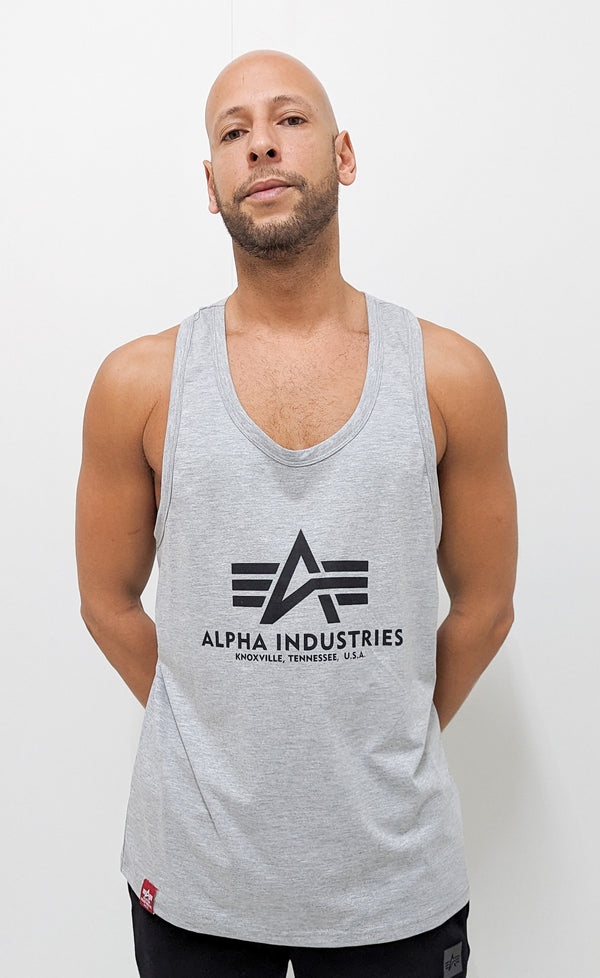 Alpha Industries Basic Tank Top Grey Heather