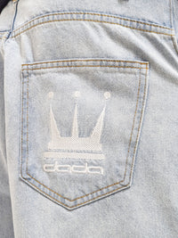 DADA Supreme Supreme Baggy Fit Jeans Light Blue