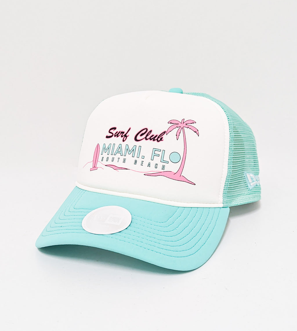 New Era Florida Beach Club Trucker Cap Mint