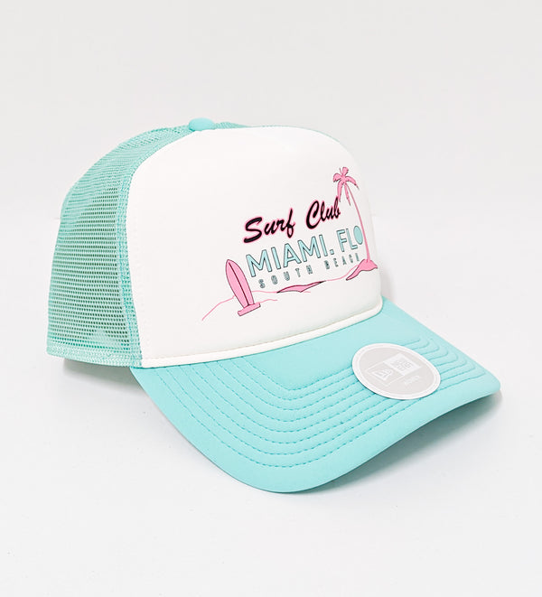 New Era Florida Beach Club Trucker Cap Mint
