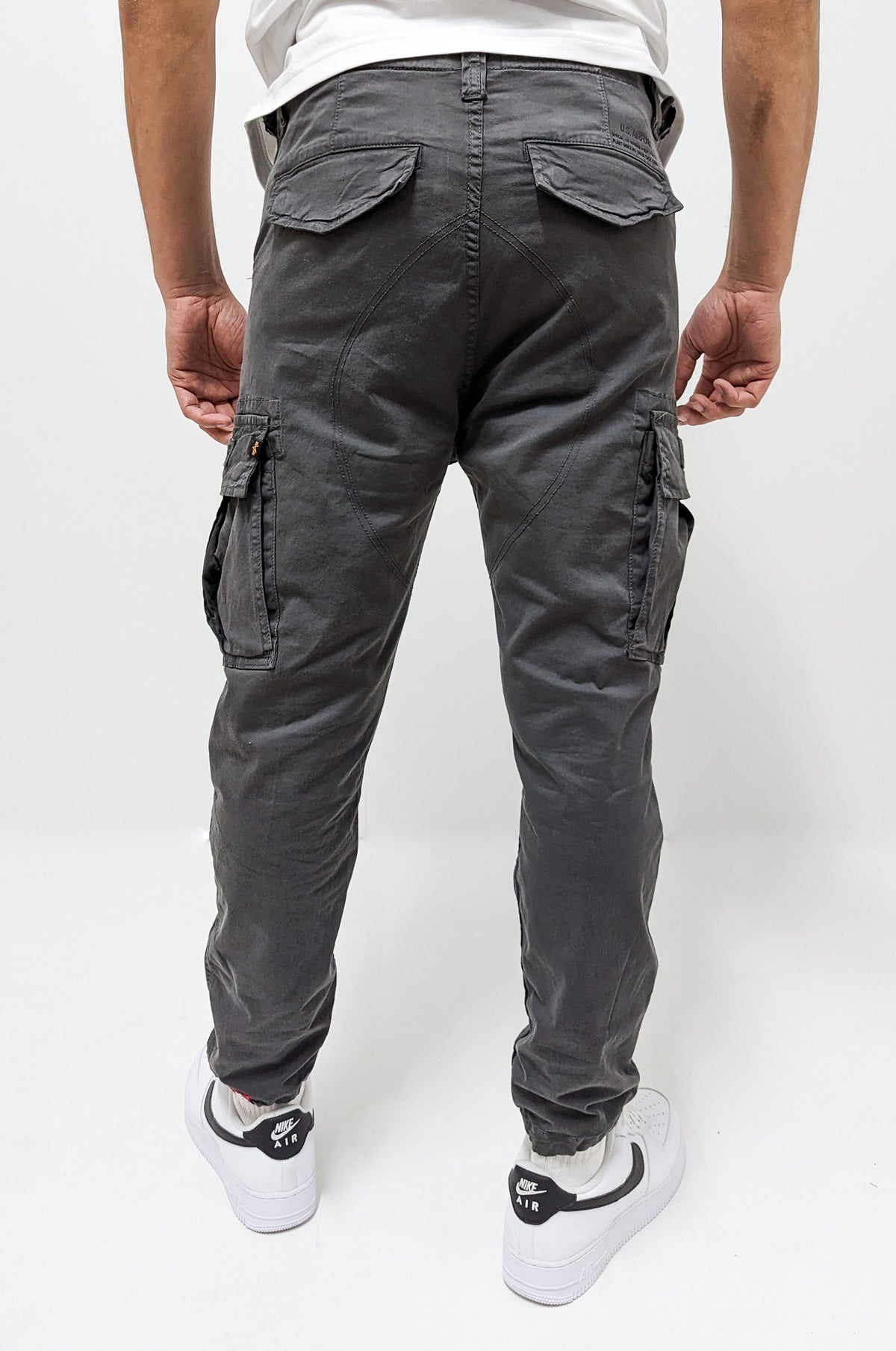 Alpha Industries Squad Pants Vintage Grey - Soulsideshop