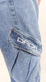 Dada Supreme Daydream Cargo Jeans 2.0 Light Blue - Soulsideshop