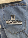 DADA Supreme Worker Cargo Baggy 2.0 Jeans Blue - Soulsideshop