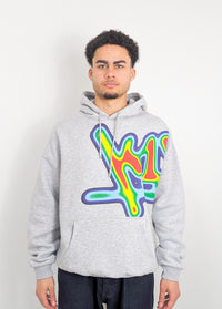 K1X Wrap Around Tag Hoodie Grey - Soulsideshop