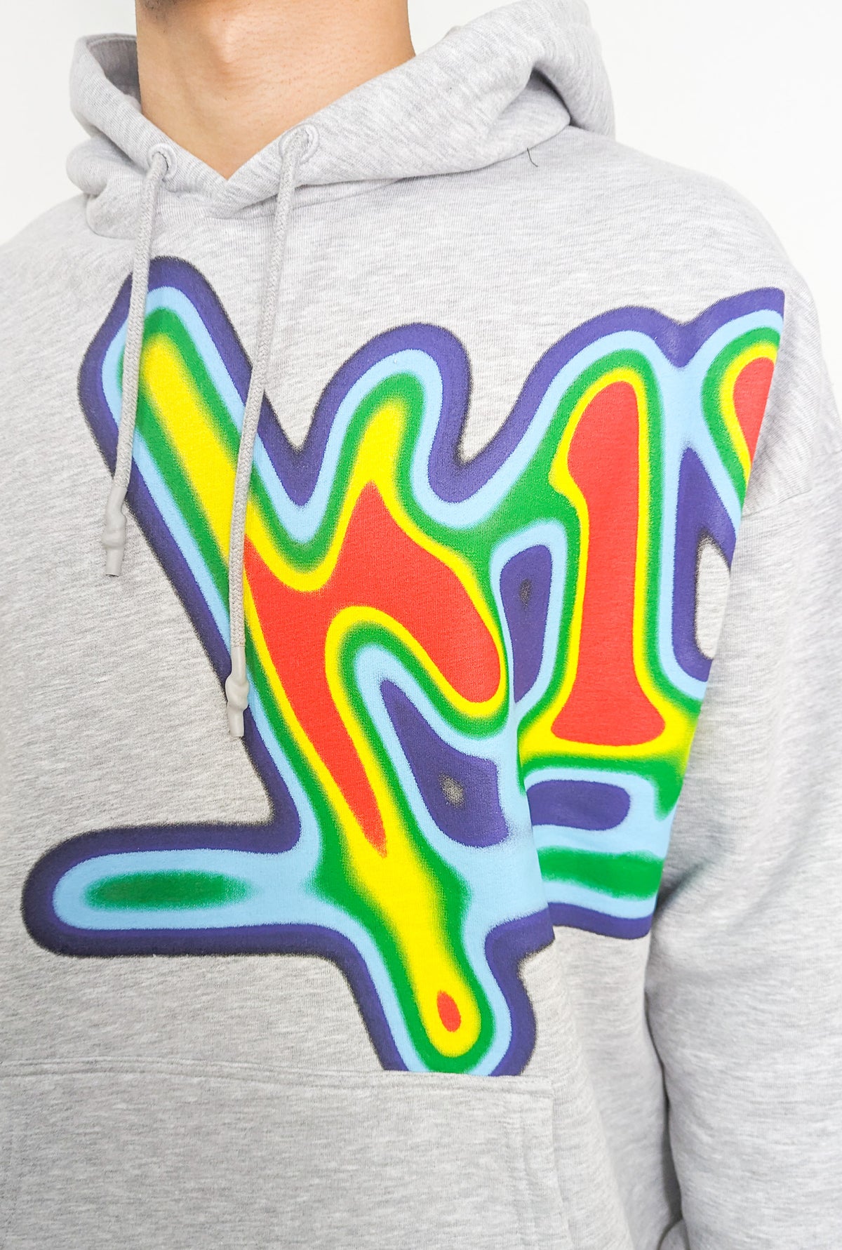 K1X Wrap Around Tag Hoodie Grey - Soulsideshop